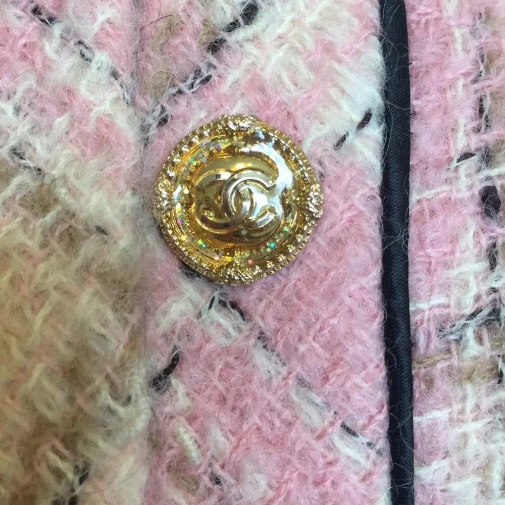 Vintage CHANEL Pink Tweet Skirt Suit - ALTERED, READ